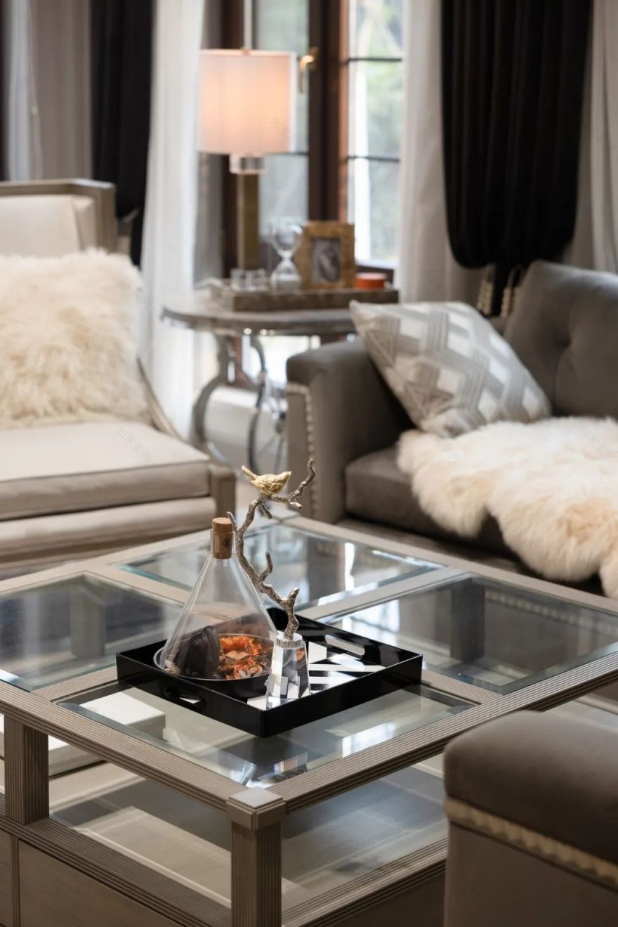 溪栖庄园奢美独栋别墅设计丨形者美学 SXZ.design-15