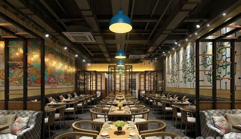 成都小餐饮店装修技巧,布局、色彩、DIY设计提升门店吸引力-11