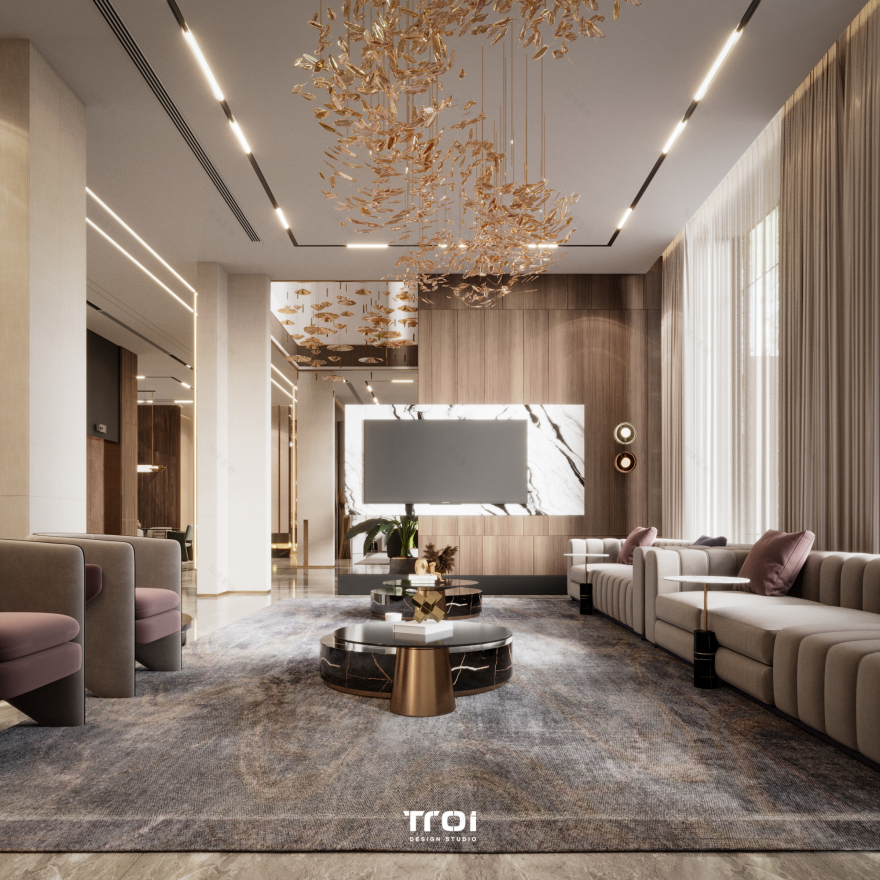 KSA 女性 Majlis 设计丨沙特阿拉伯丨Troi Design Studio-19