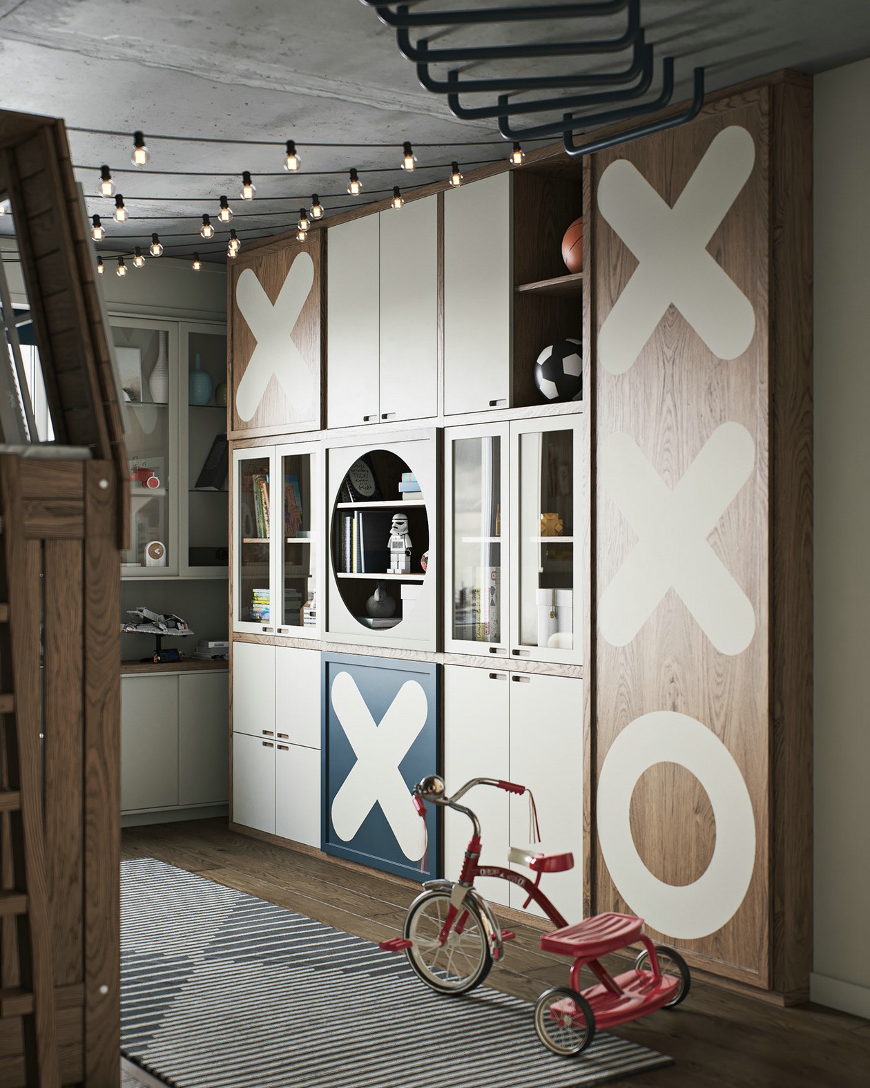 97㎡混搭 风色彩丰富，布局大胆-19