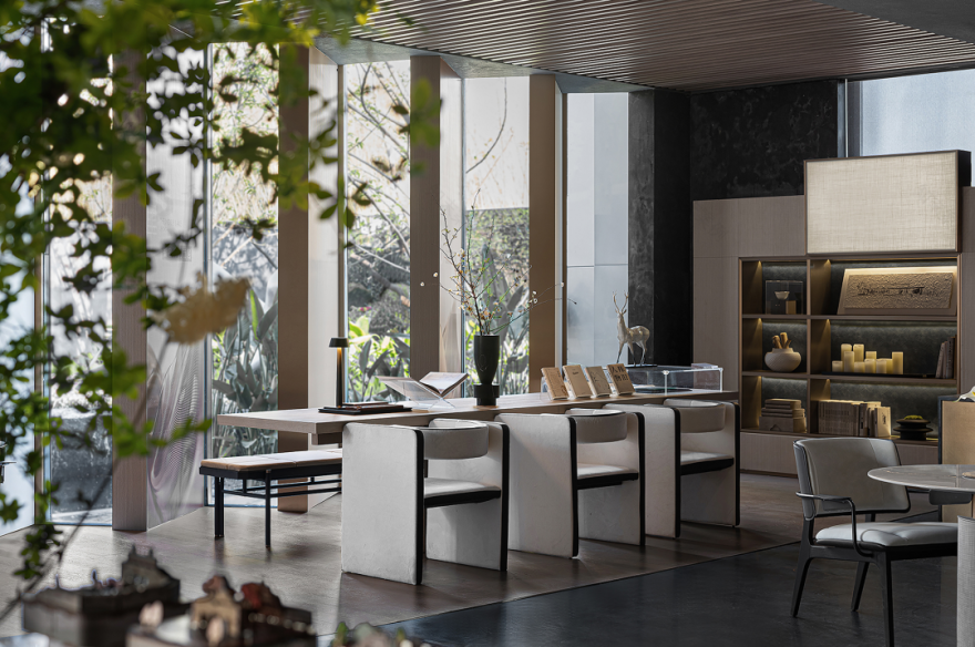 南京中海观文澜丨中国南京丨春山秋水美学,水平线设计-20