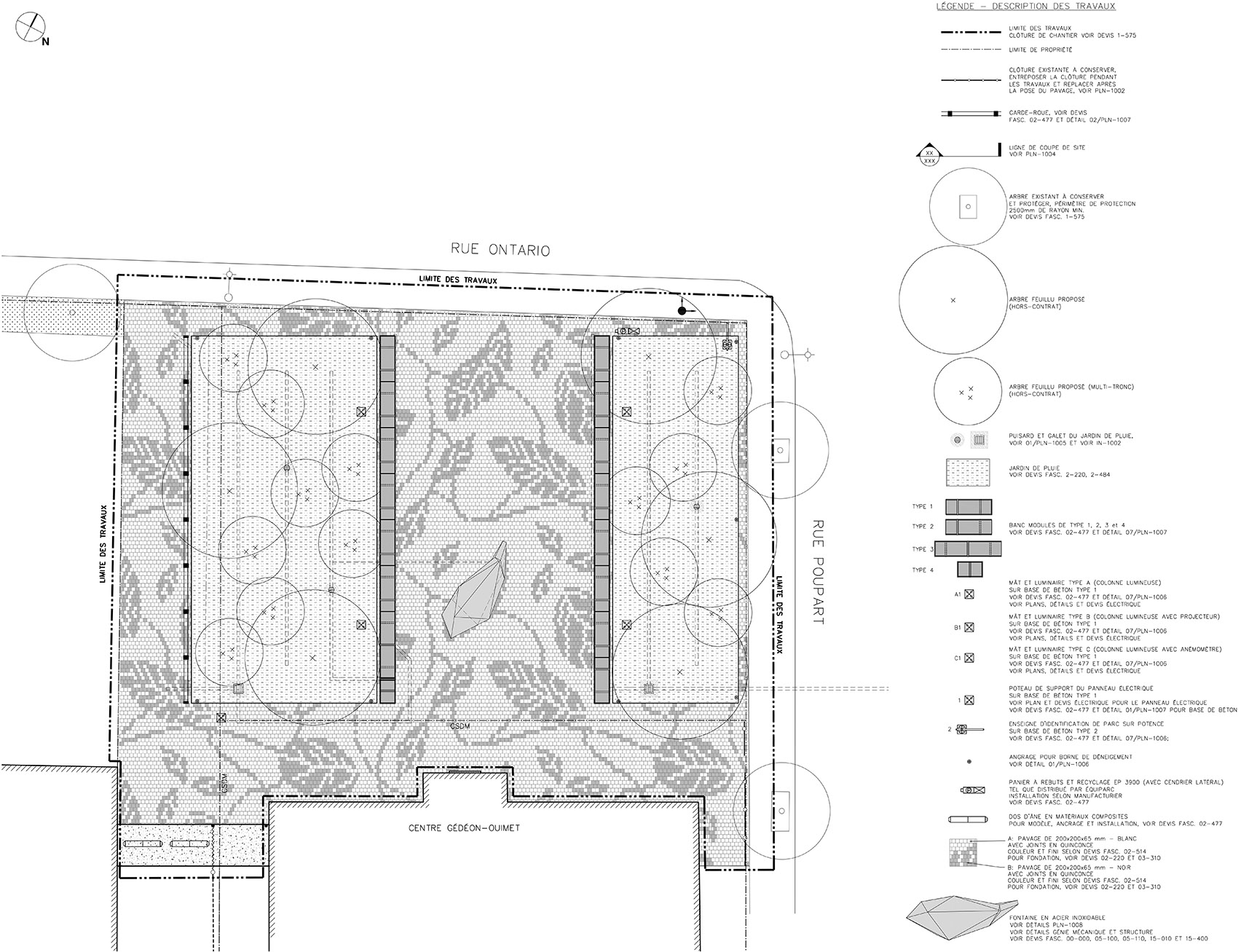 蒙特利尔叶脉广场，加拿大 / NIPPaysage-35
