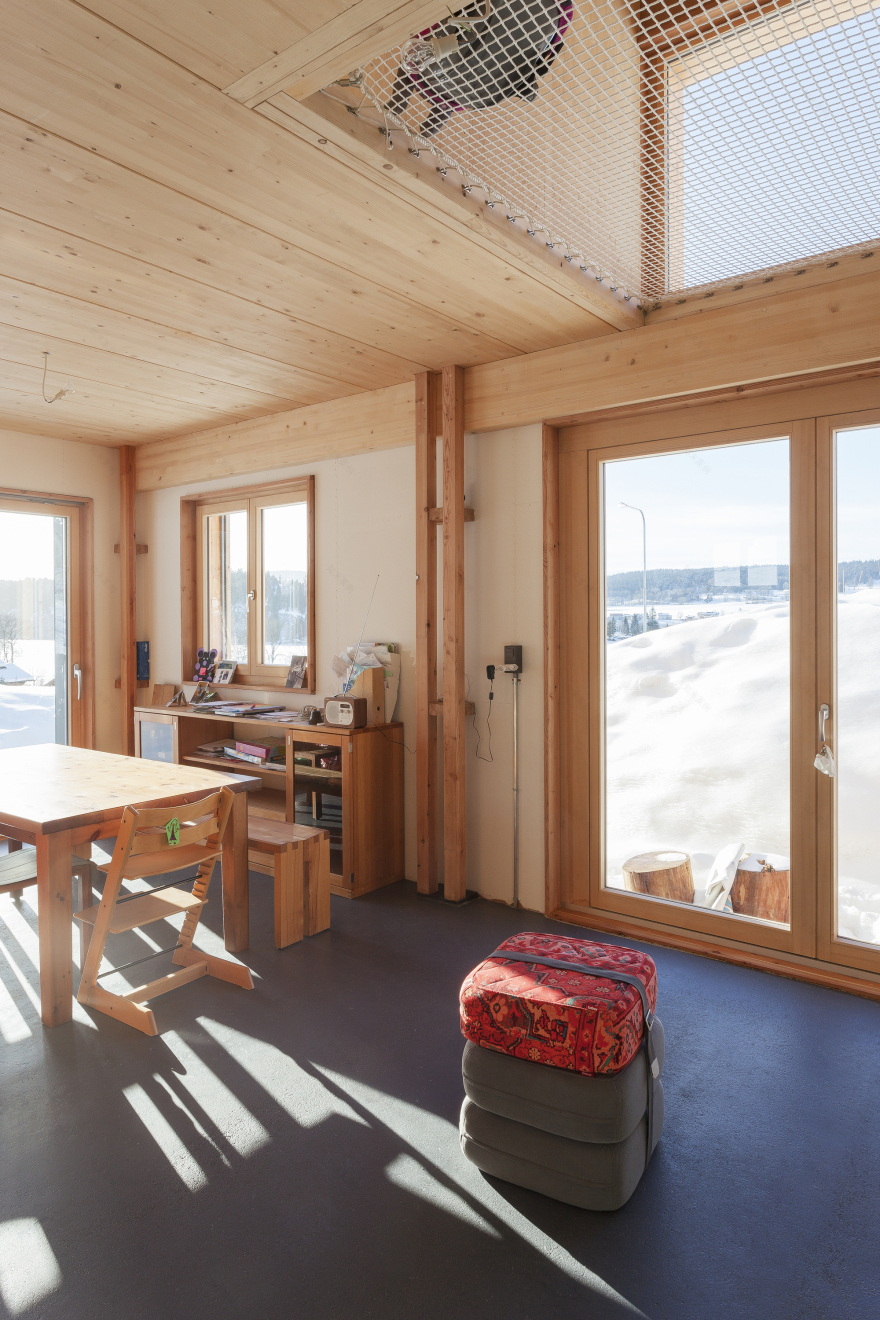 瑞士汝湖边木质小屋,与自然全方位联系-32