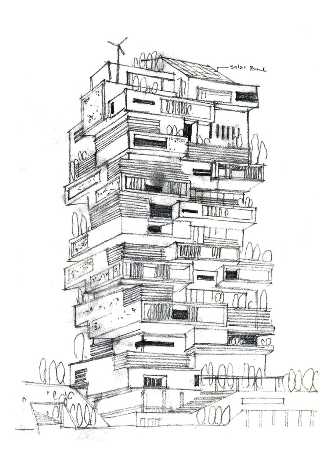 伊朗首个绿色建筑项目 | Kowsar 住宅绿色塔楼-47