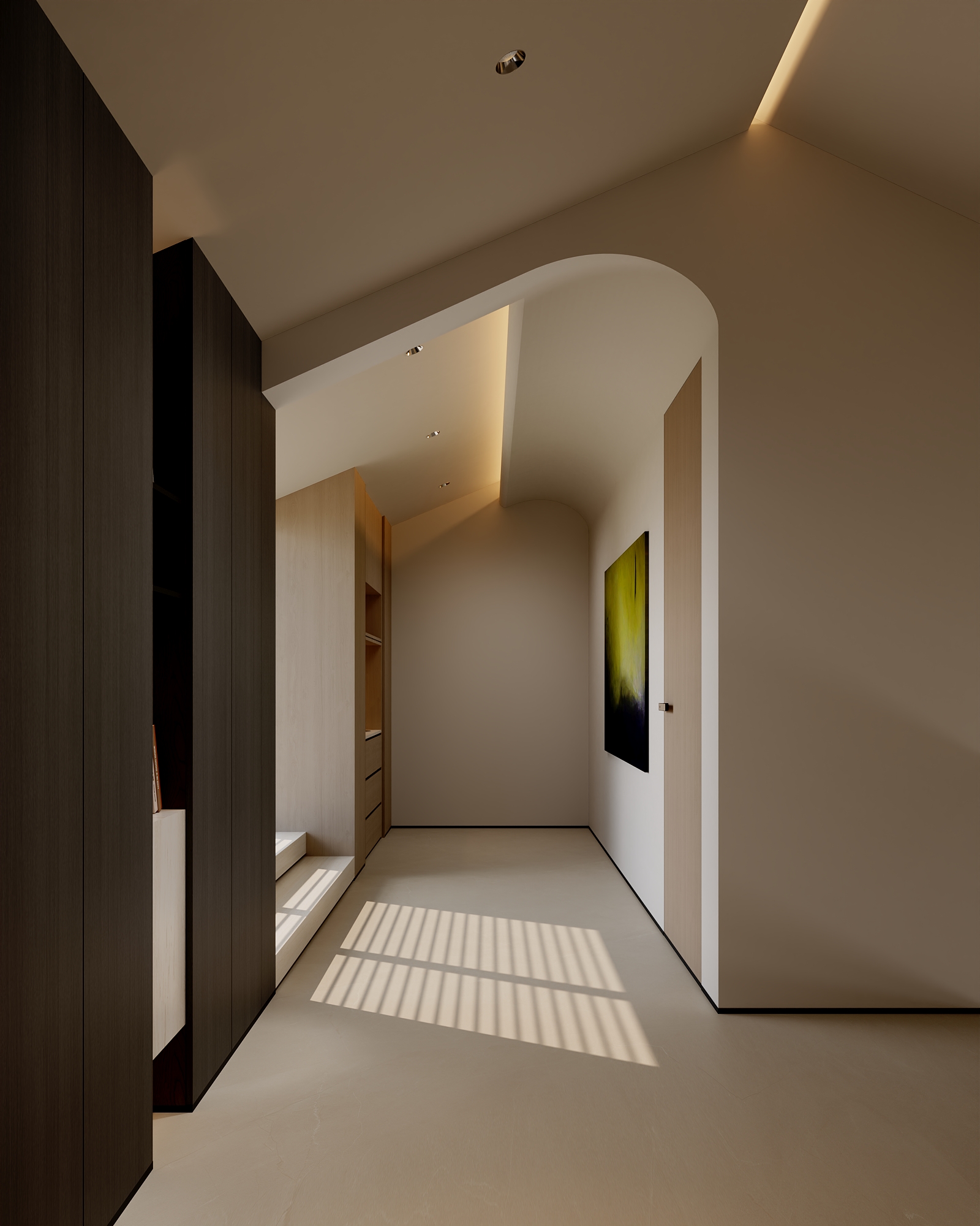 沈阳  万科新都心  186㎡ 现代简约风格效果表现-19