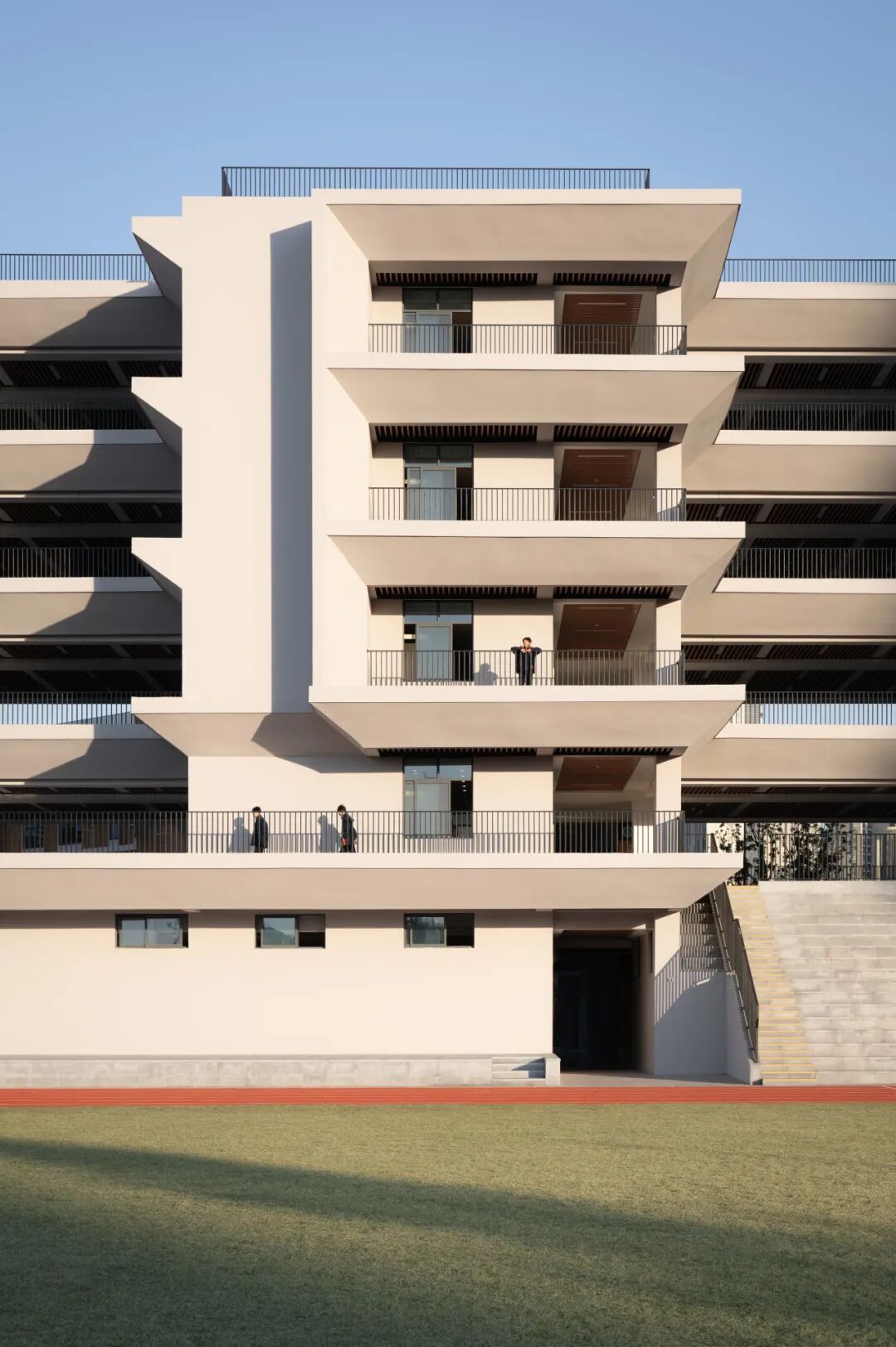 【AT】浙大院肆建筑作品丨流动的知识音符——杭州高级中学附属滨江中学-35