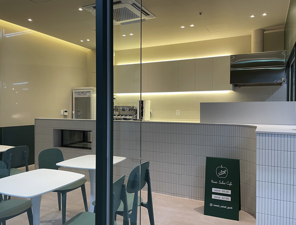 九平米咖啡厅的点睛之笔——绿色点缀的清新空间-12