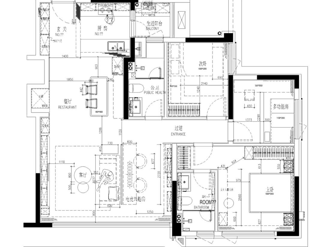 成都东城·金茂晓棠110㎡样板间丨中国成都丨硬装矩阵纵横,软装元禾大千-22