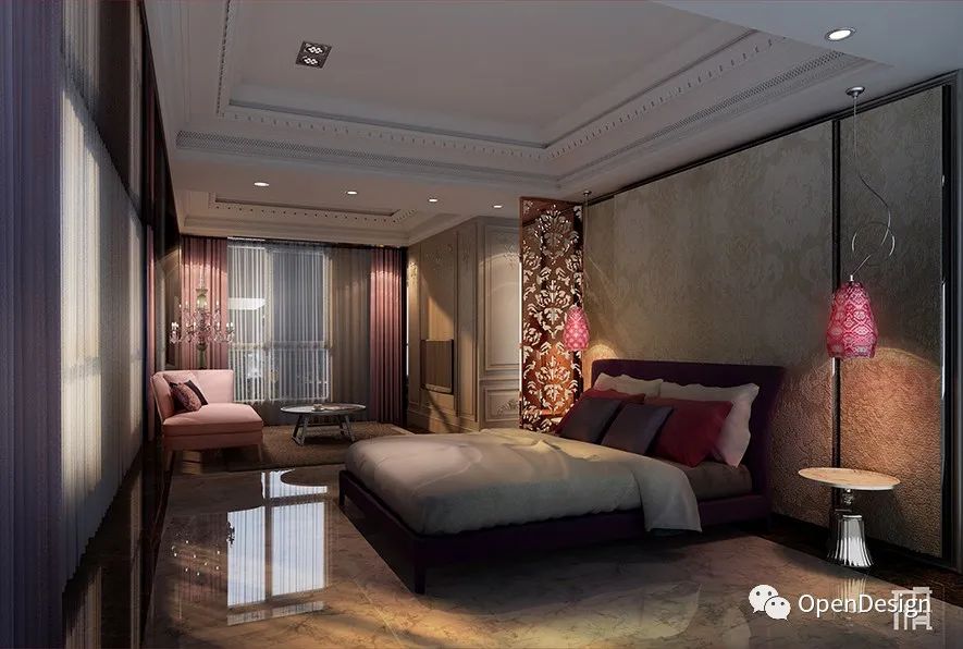 玥庭国际 · 蓝色调的时尚与古典交融的住宅设计丨中国台中丨天境设计-37