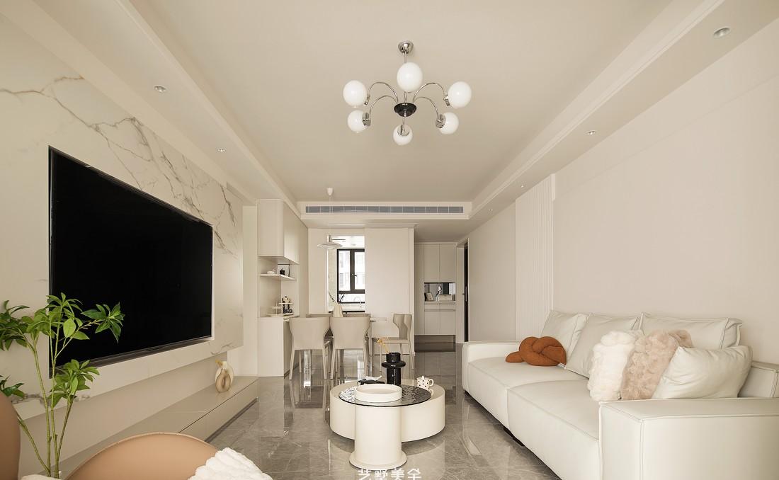 合肥·昆仑御奶油风住宅设计丨中国合肥-11