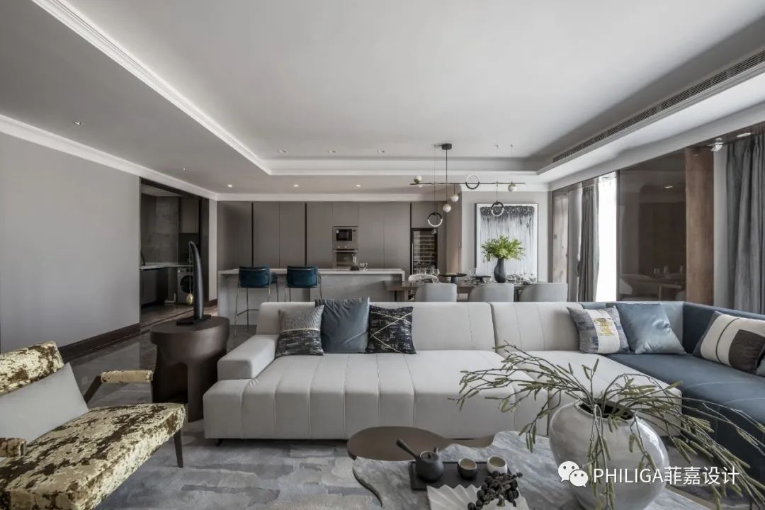 天津招商津湾天玺样板间 | 简约清雅,岁月涵香-8