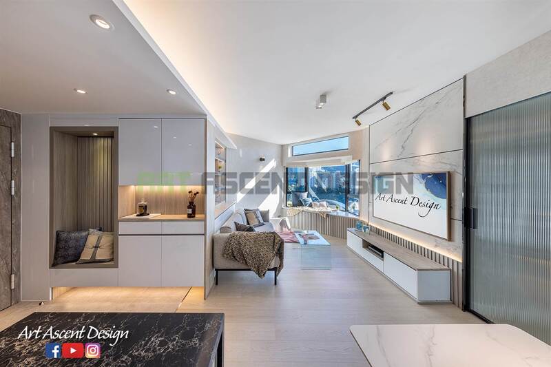 大坑光明台装修设计案例-14