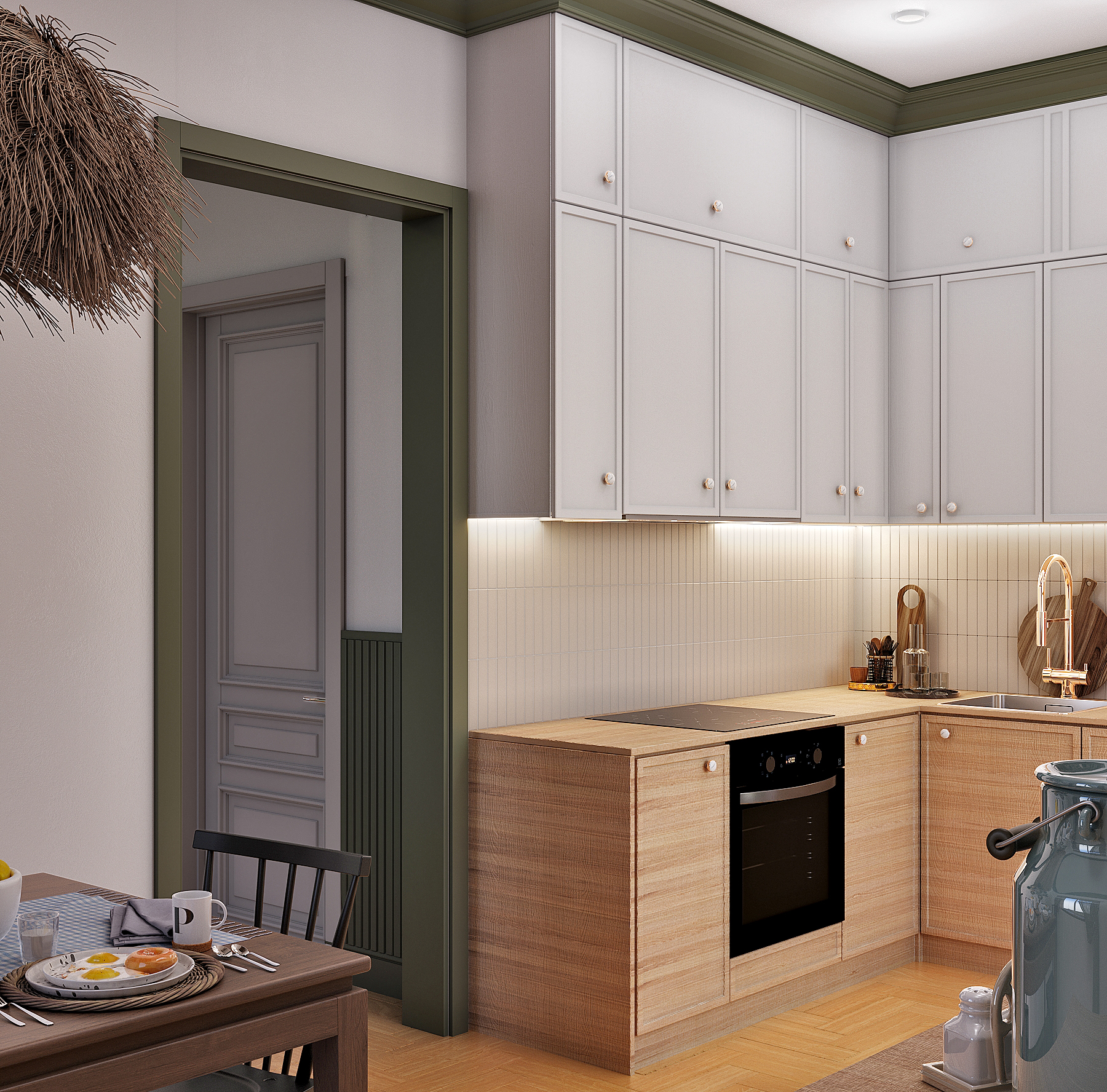 Kitchen. Townhouse. Variations-13