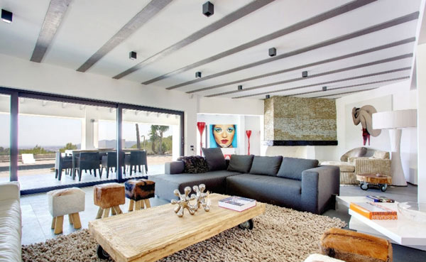 西班牙伊维萨岛海边现代简约别墅-15