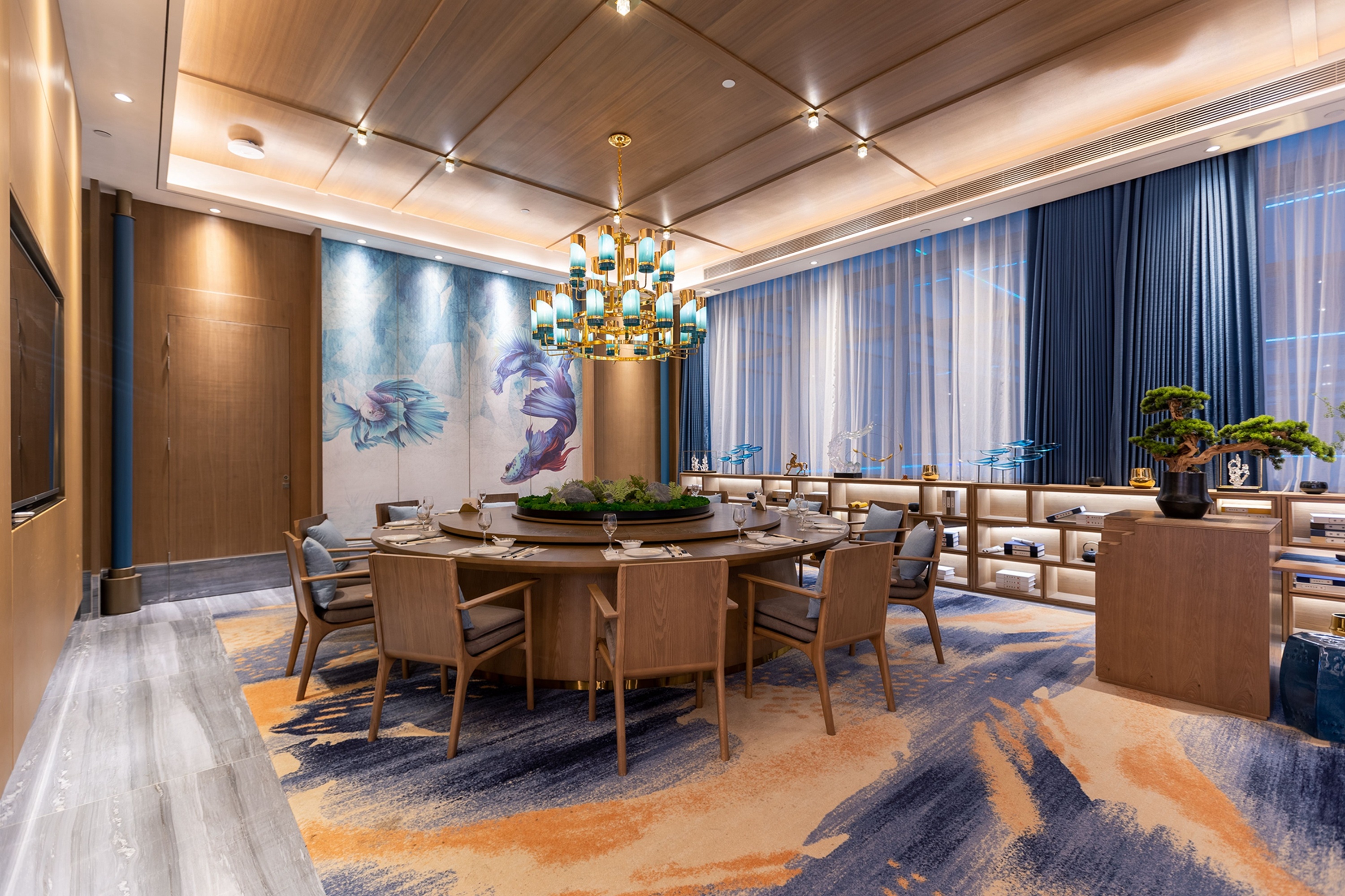 深蓝故里休闲空间设计丨中国珠海丨珠海凡空间建筑装饰设计有限公司-99