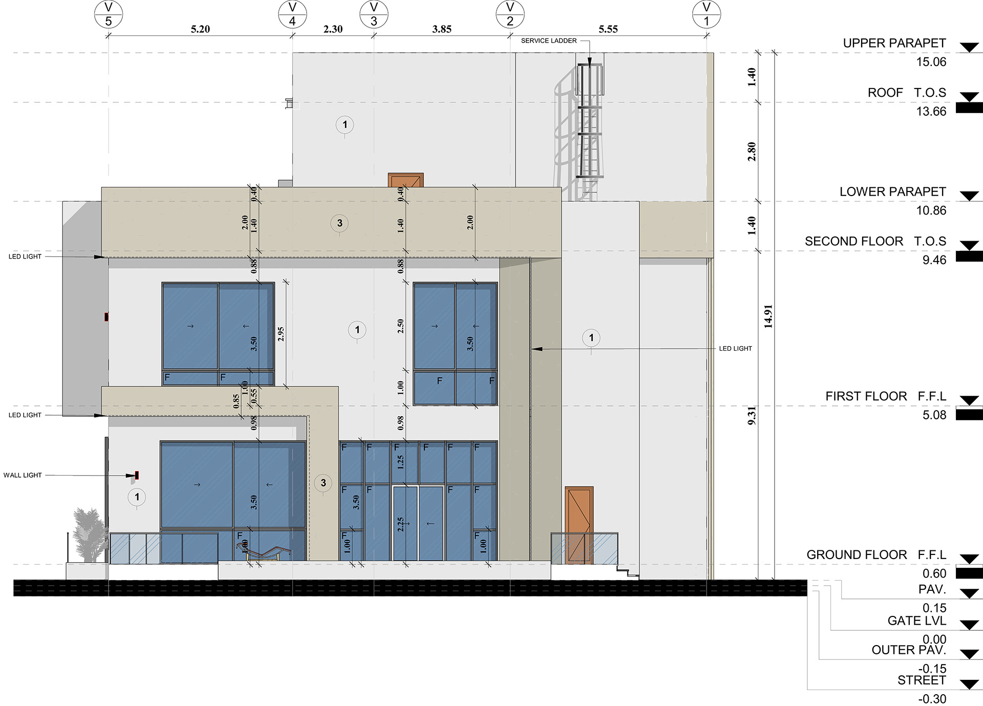 迪拜私人别墅丨阿联酋迪拜丨ARCHPIX ENGINEERING CONSULTANTS-16