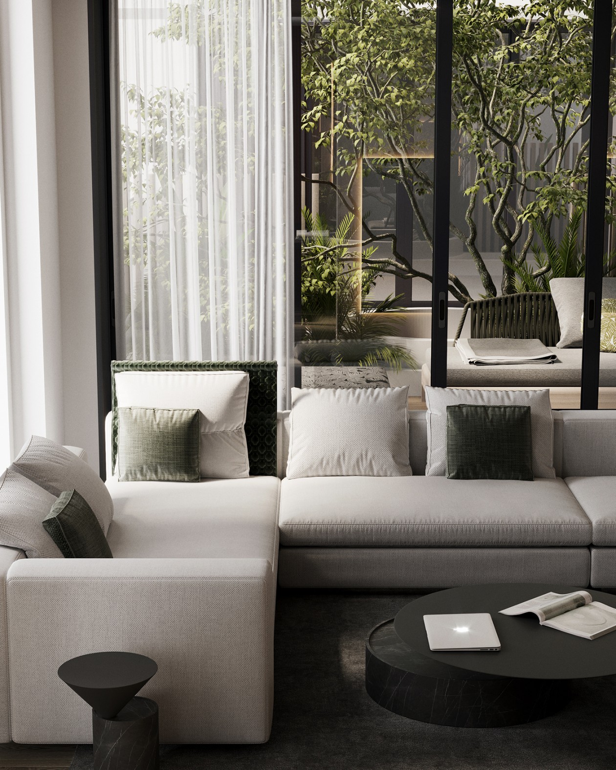 大气自然的空间，舒适而安逸的生活场所-2