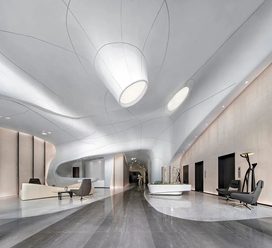 深圳榕江云玺营销中心 | 洞穴设计融入自然之美-22