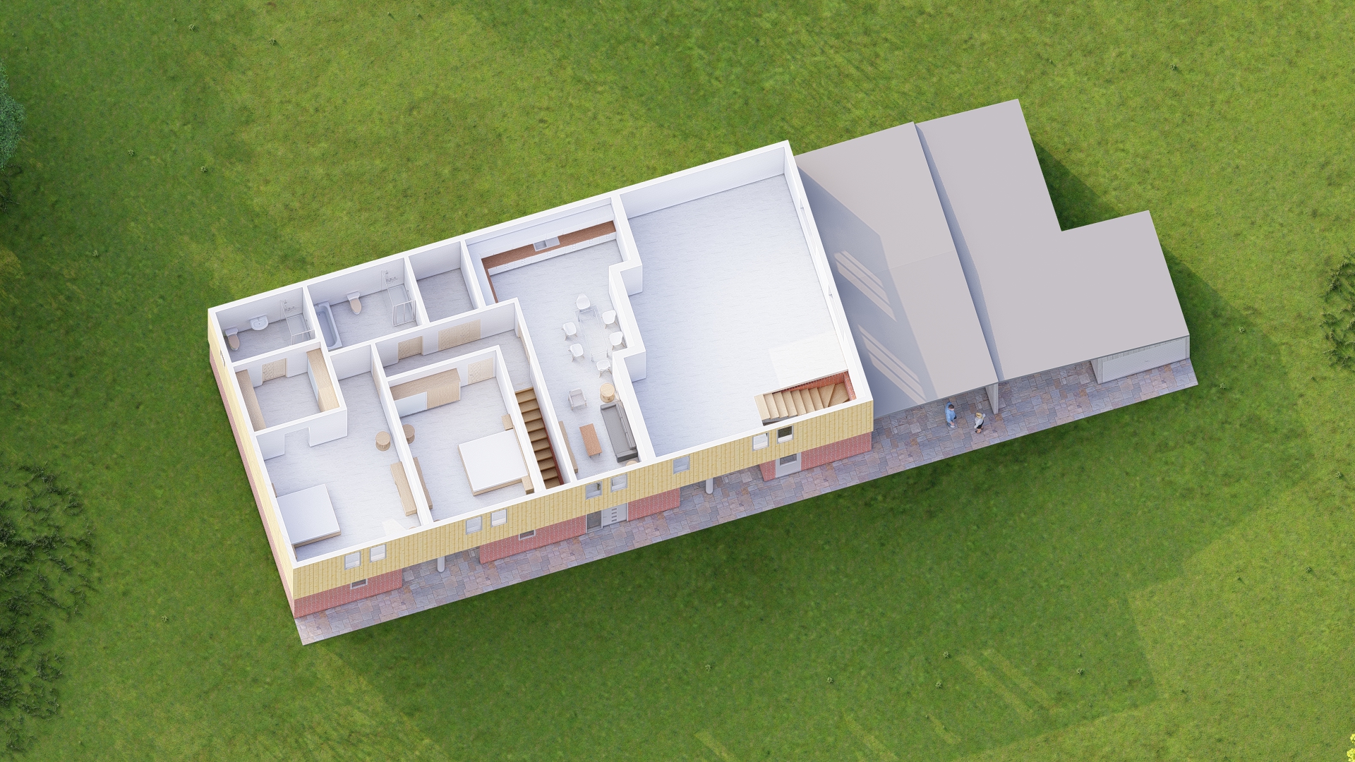 Heathlands Livery Yard 设计丨英国诺丁汉丨ecolutionhubs-9