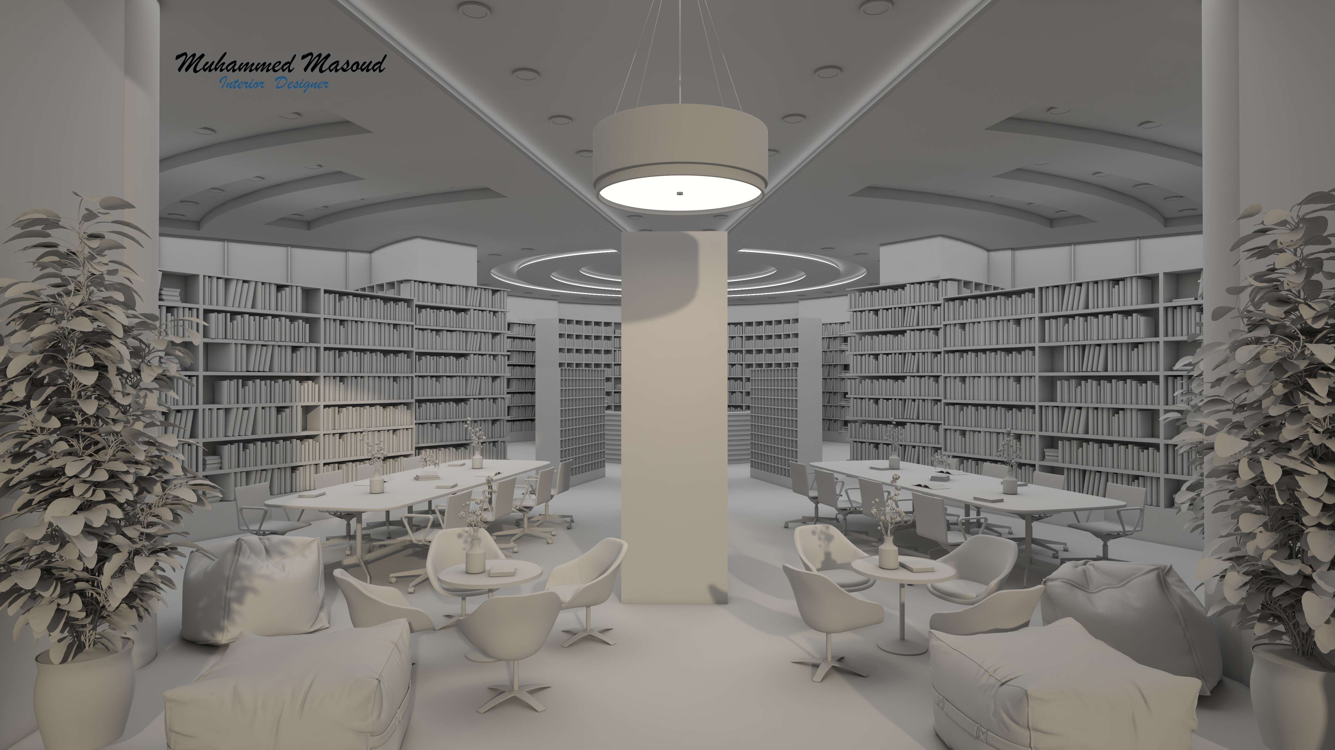 University Library project, University of Riyada-0