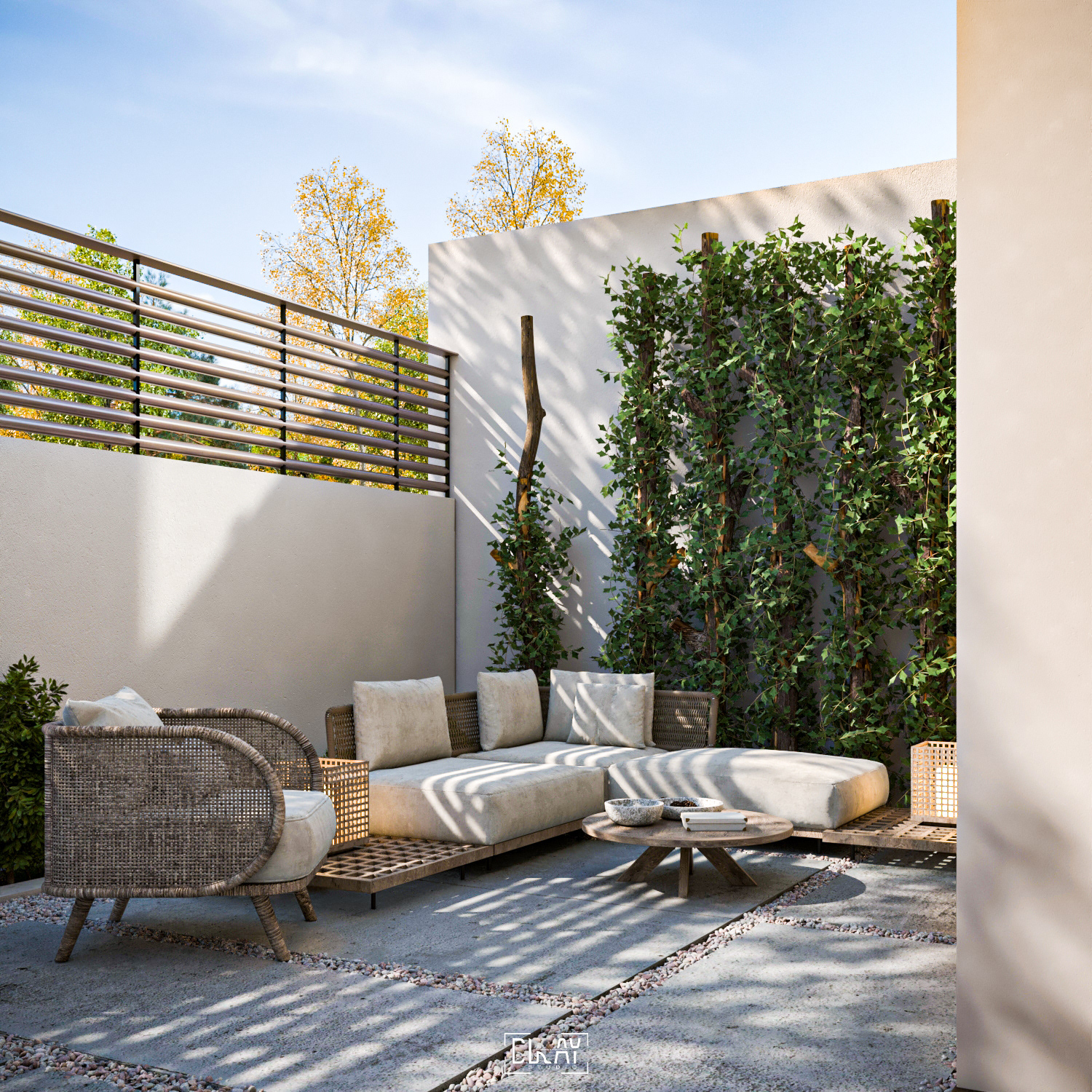 露天花园接待处丨沙特阿拉伯丨@clay studio-15