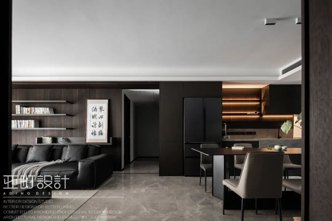 意式轻奢两人宅 · 旭辉雨花郡的精致生活空间丨亚町设计-37