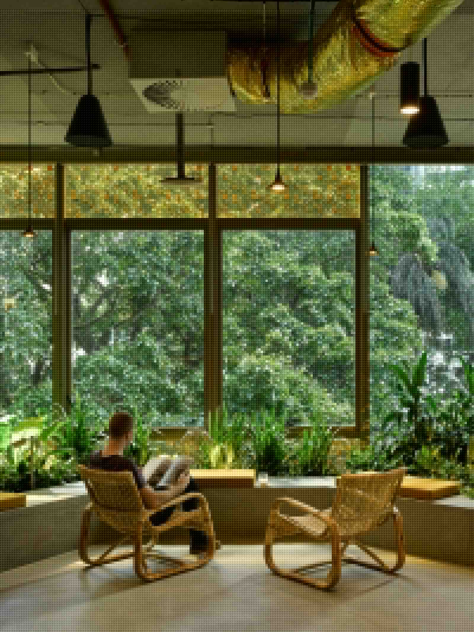 现代悬浮绿色办公空间丨澳大利亚布里斯班丨BVN Brisbane Studio-19