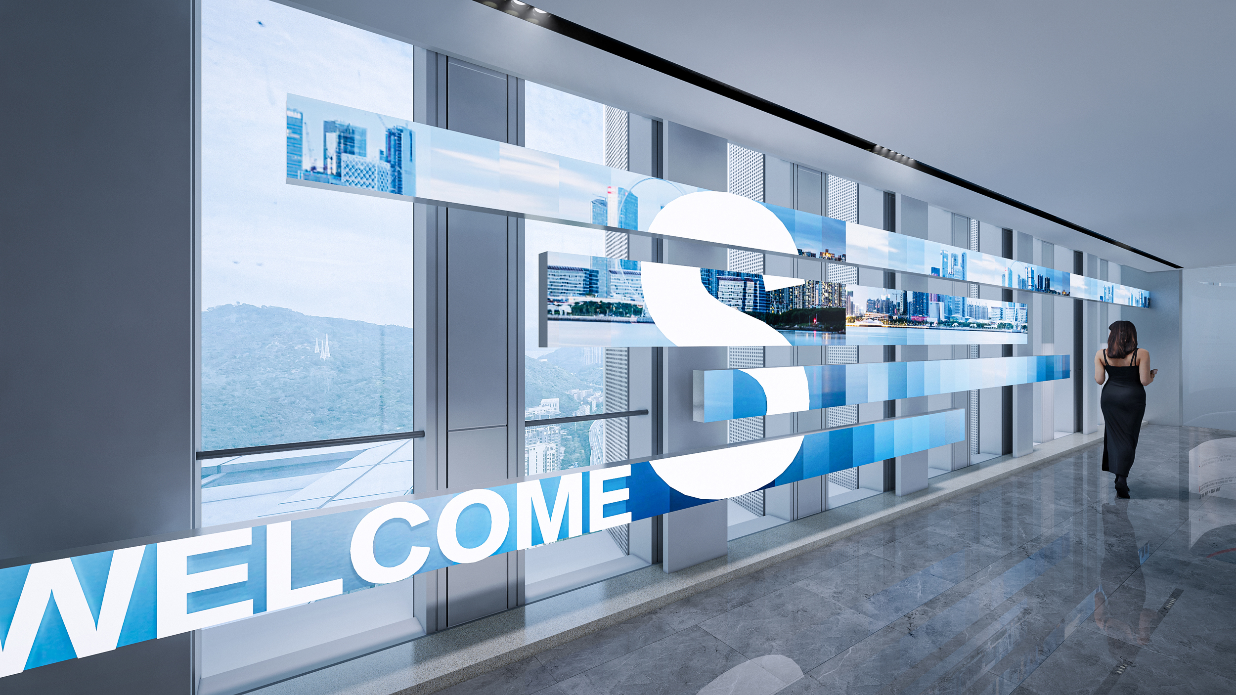 顺丰前海企业展厅设计-5