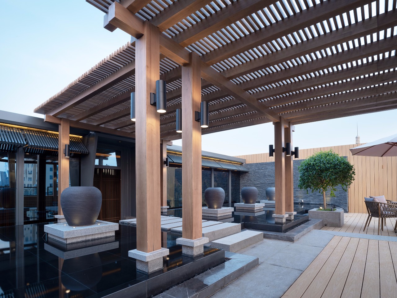 极客创咖企业会所 | 现代东方自然设计,返璞归真的奢华体验-3