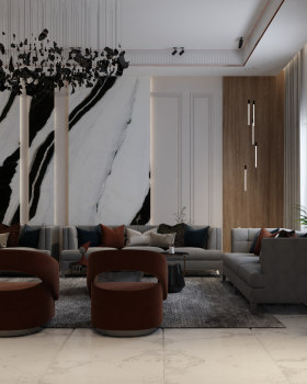 reception & dinning room