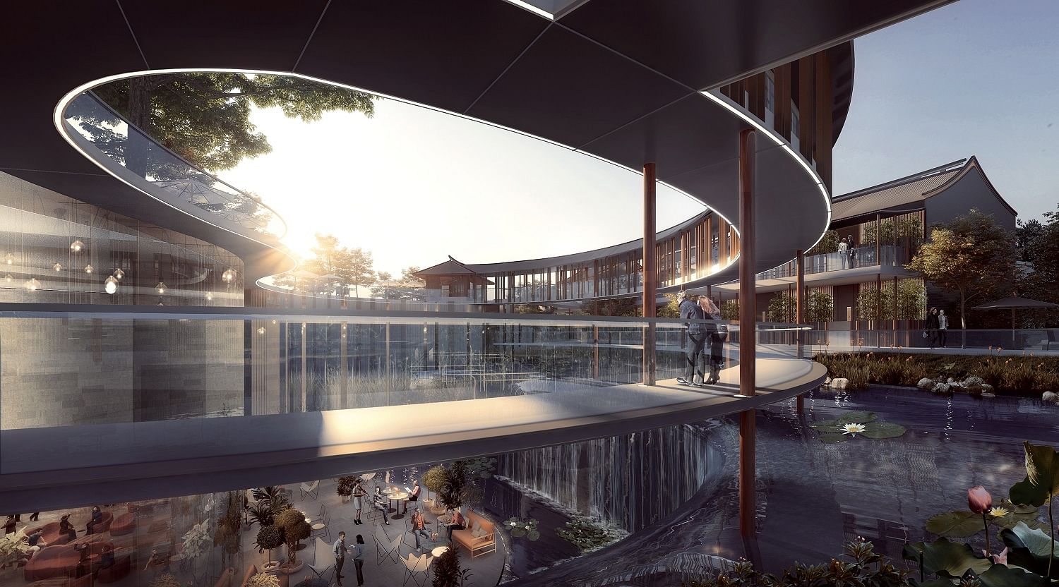 珠海横琴天湖酒店开发项目丨中国珠海丨Aedas（建筑设计）,Aedas Interiors（室内设计）-13