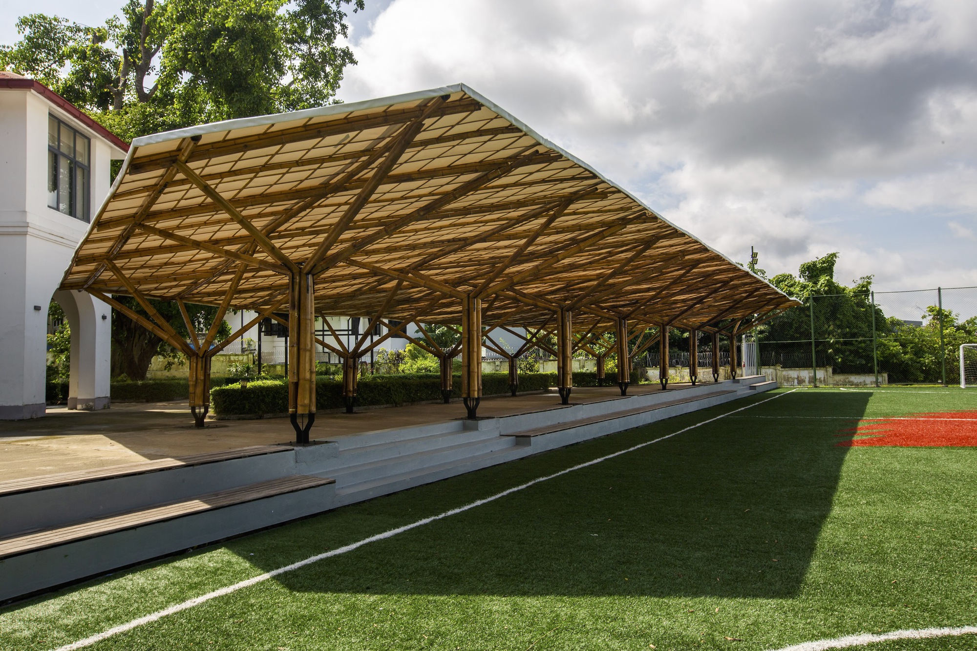 无限体育中心，蓝色圣殿丨缅甸-33