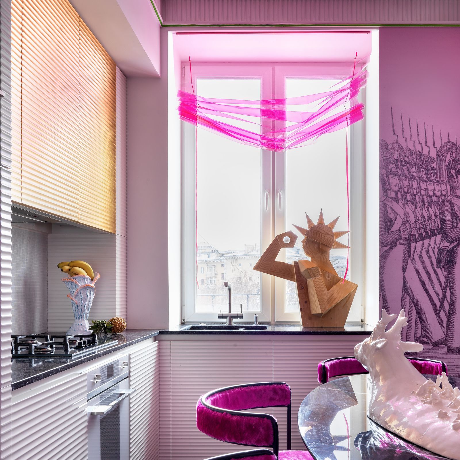 莫斯科50平米充满波普艺术与俄罗斯特色公寓丨俄罗斯莫斯科丨俄罗斯Only Design工作室-13