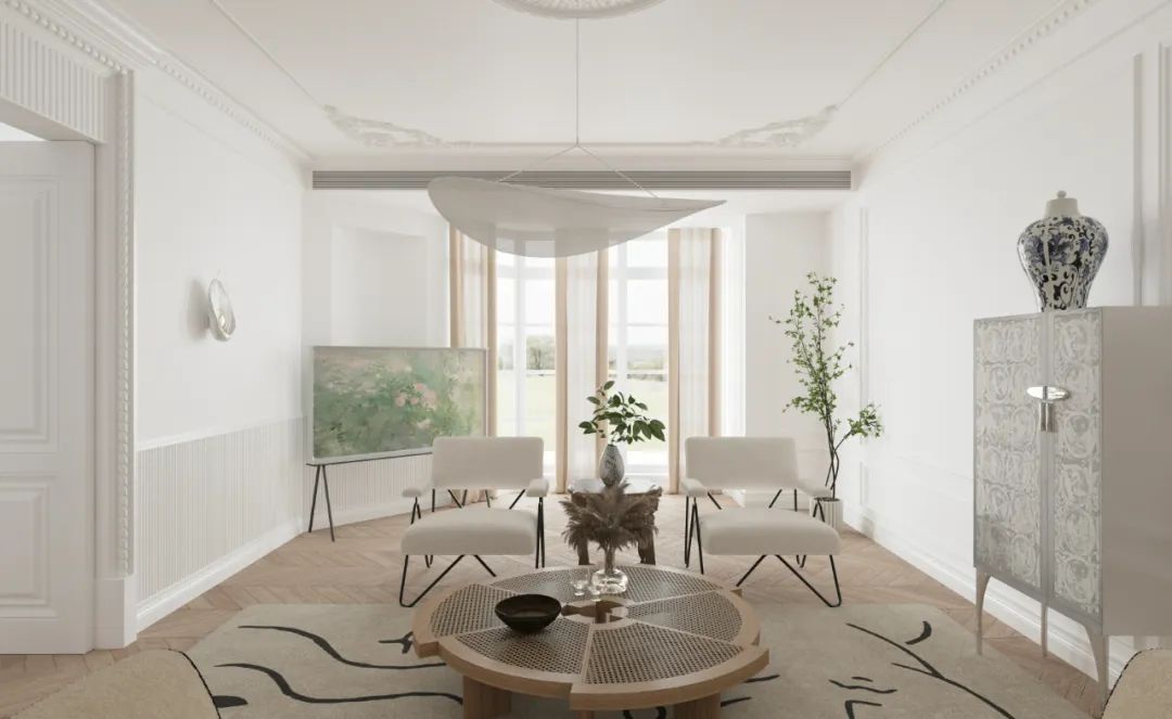 《埃维昂》法式浪漫空间设计丨中国北京丨弥尔设计 MIR STUDIO-19