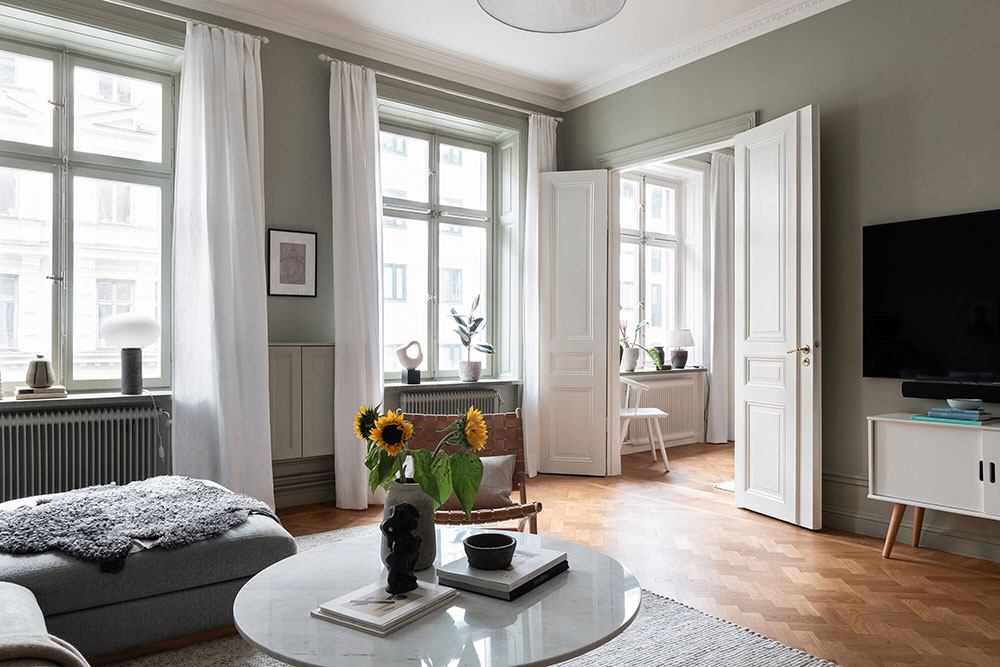 宁静舒适的北欧风格公寓-5