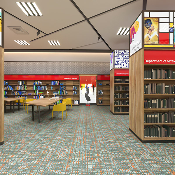应用艺术学院图书馆空间设计-6