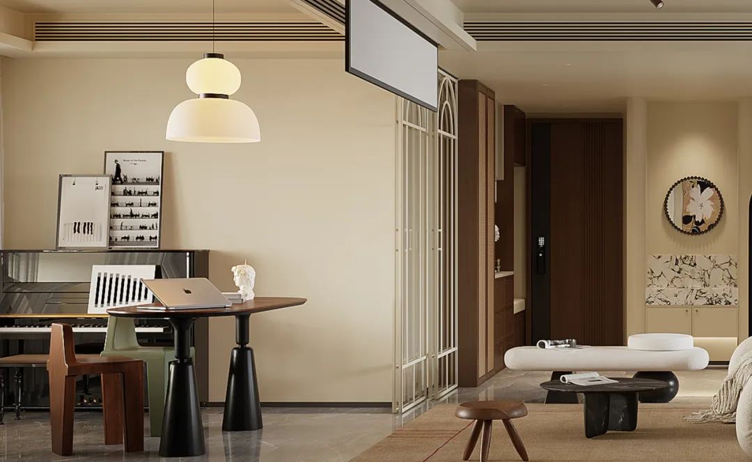 新作速递 | 半开放式书房+私人影院，打造125㎡宅家舒适生活-20