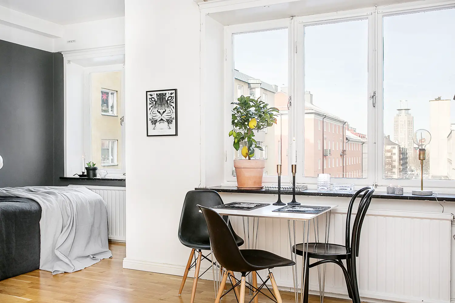 灰调北欧风，打造温馨舒适睡眠空间-3