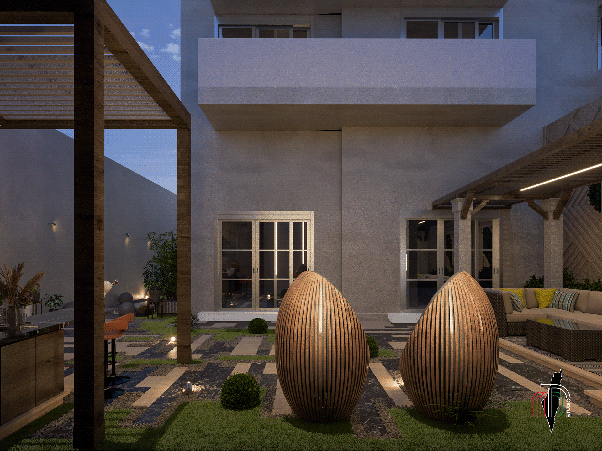 B3 景观设计 · 现代景观设计丨埃及丨MUHAMMAD TALAAT DESIGN STUDIO-37