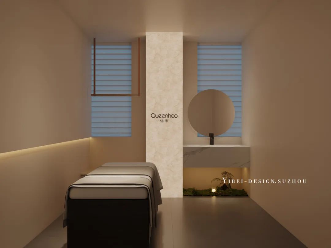 侘寂美学重塑美肤体验丨商业空间设计丨YIBEI DESIGN SUZHOU-25