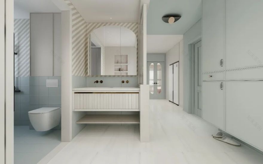 天悦风华 93㎡温柔纯白住宅设计丨中国天津丨末那识-33