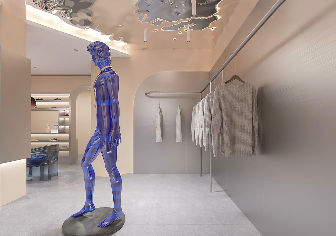 
义乌服装店面空间設計 -4