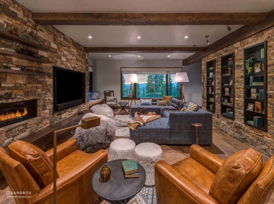 Mountain contemporary retreat in a stunning setting of the Sierra Nevadas-19