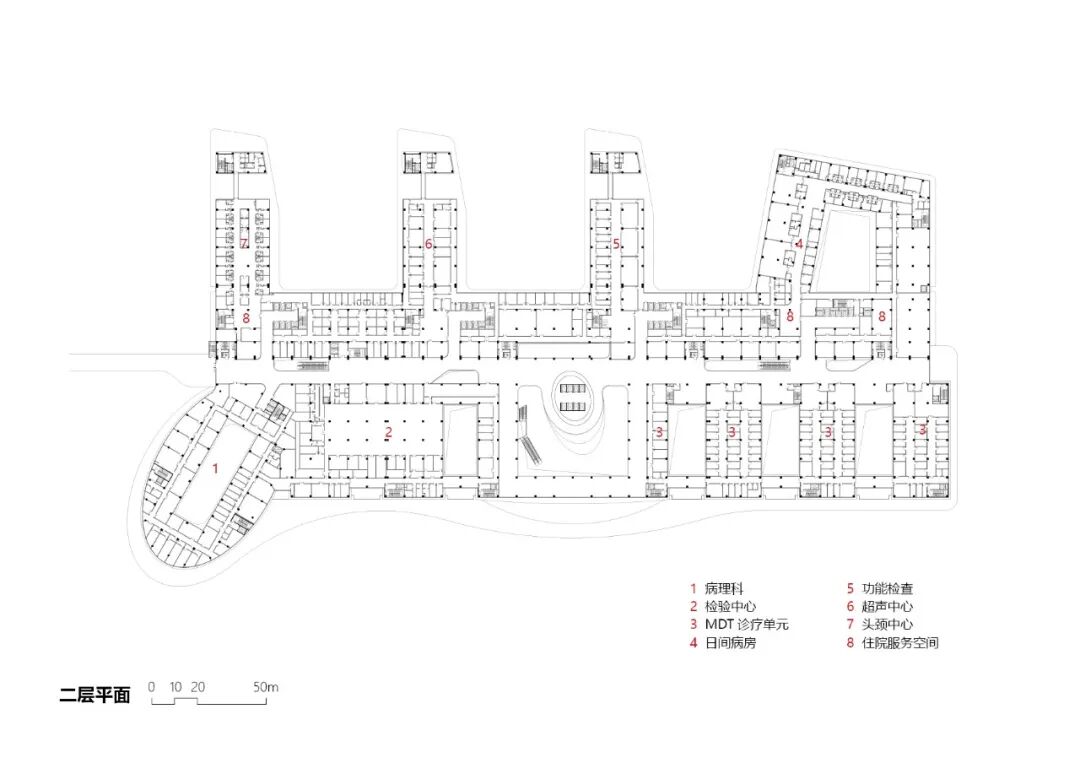 德阳市人民医院旌北院区（第五代医院）建设工程项目丨中国德阳丨中国建筑西南设计研究院有限公司-58