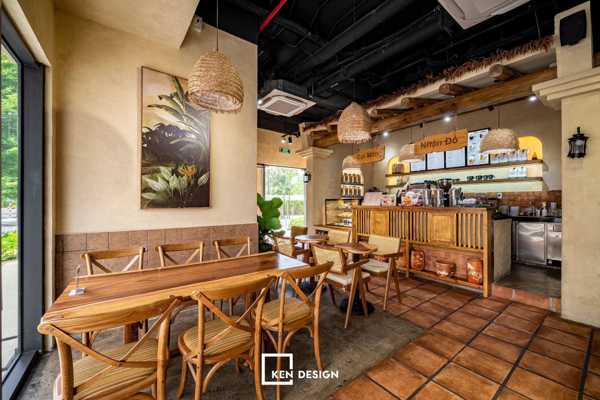 Thi công quán cafe Ân Nam S07 -  Quận 9-15