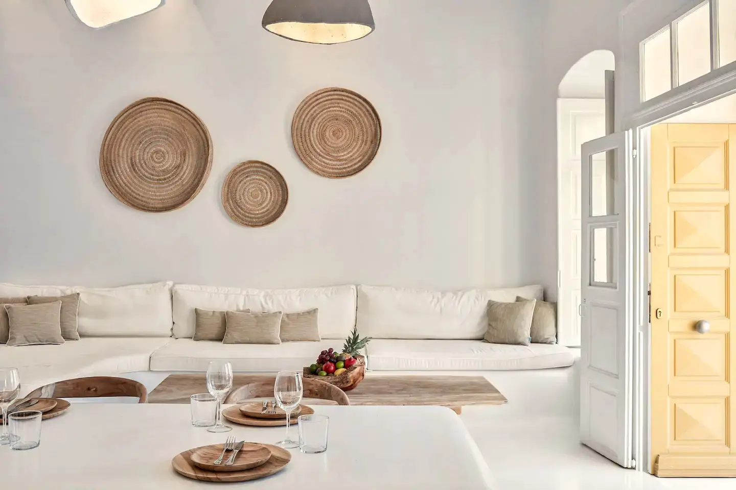 希腊米克诺斯白色别墅，尽享海天一色-3