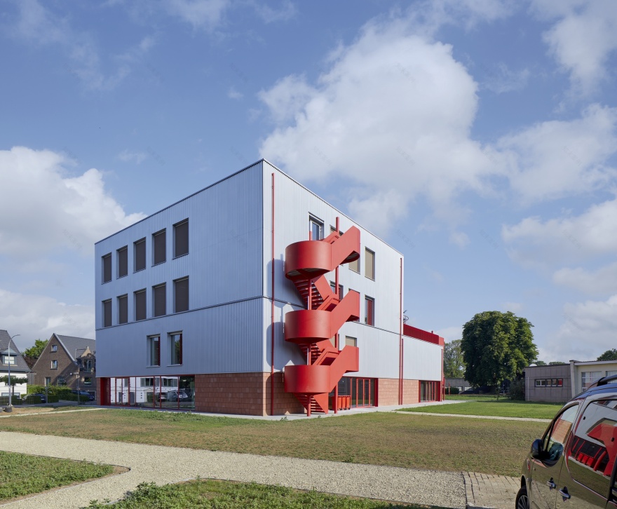 De Nova Secondary School扩建项目丨KPW architecten-27