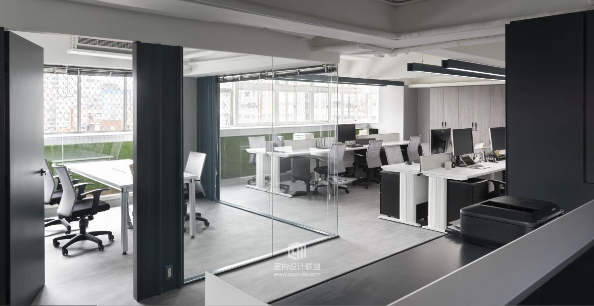 方构制作——55坪 Loft風办公空间-24