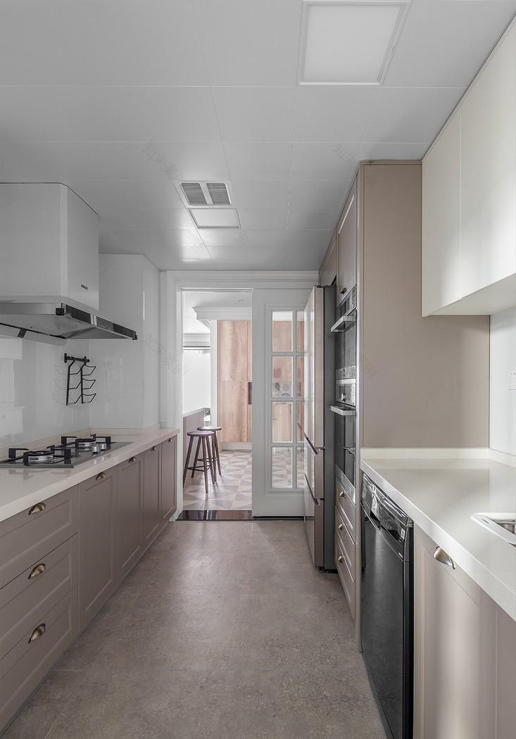 喜屋设计|| 红 | 套二空间魔法变身,定制幸福绿意生活-26