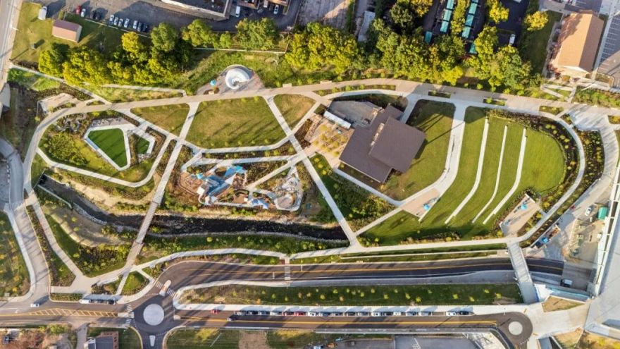 美国肯塔基州列克星敦加顿公园丨美国列克星敦丨Sasaki Associates-8